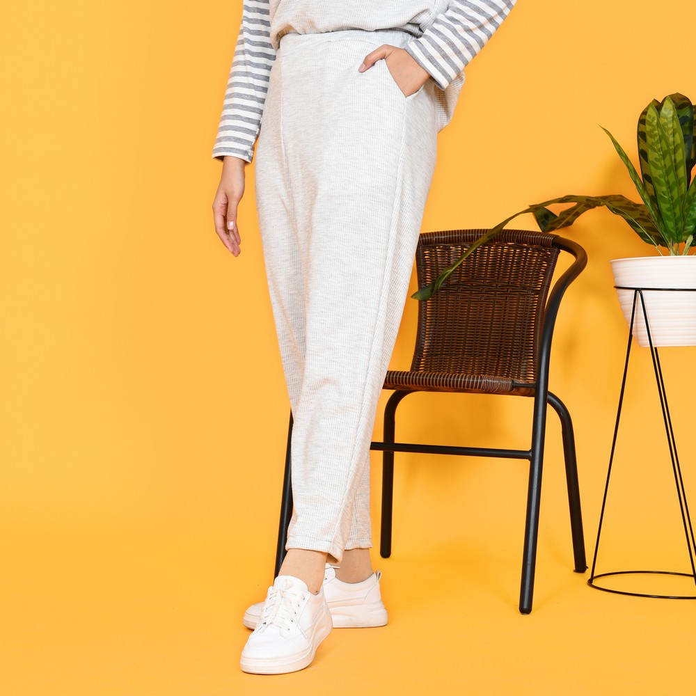 Mybamus Noa Pipe Pants – Bawahan Muslim Wanita – Celana Daily-1