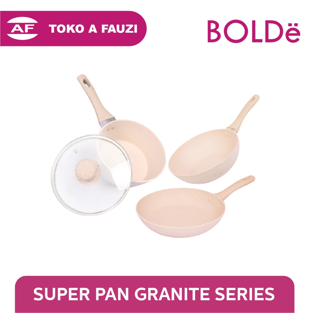 Bolde Panci super Pan Set beige 3 + 1 pcs