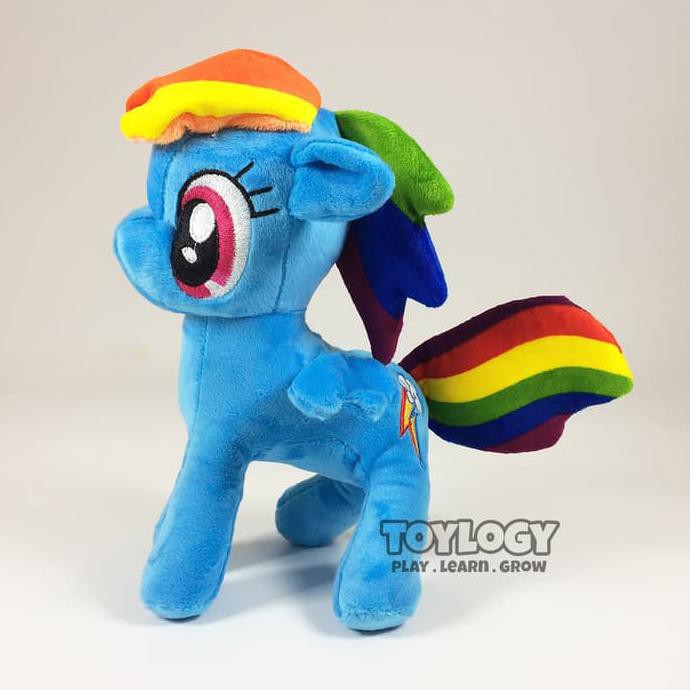 Diskon Boneka My Little Pony Biru Rainbow Dash Doll M 10 - shark cat horses roblox