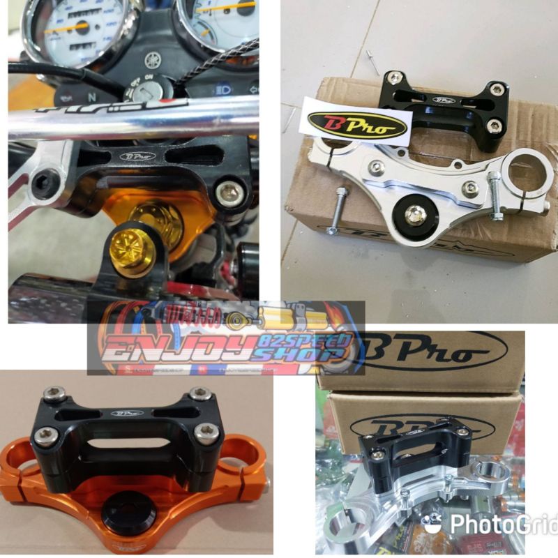 Segitiga atas Bpro rxking / Triple Clamp RX King Rxk Original Bpro