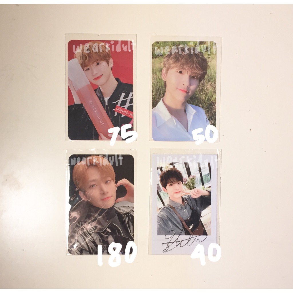 CRAVITY JUNGMO WOOBIN BR MMT SEASON GREETINGS S2 V2 PHOTOCARD
