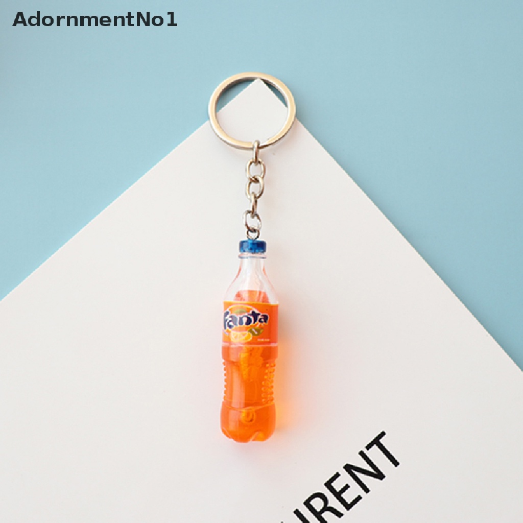 [AdornmentNo1] Fashion Drink Bottle Handmade Resin Charms Keychain Car Trinket Gift Souvenirs [new]