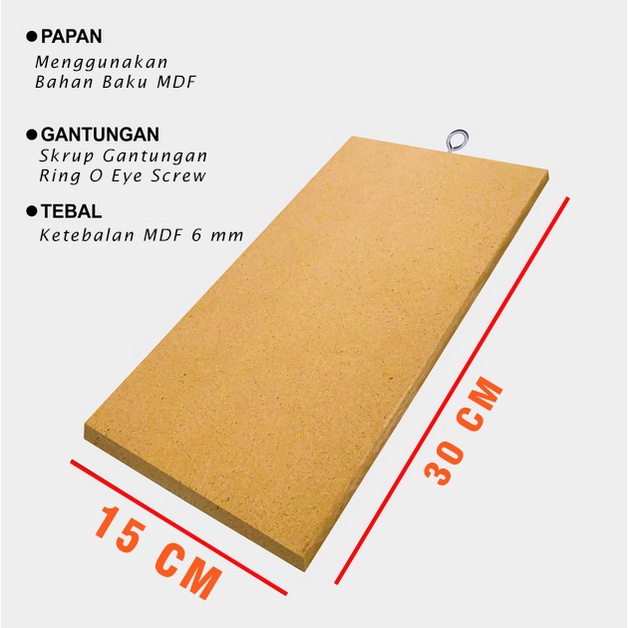 Hiasan Dinding Pajangan Ruang Tamu Dekorasi Kamar Tidur  Walldecor Macrame Poster Kayu Tema Etnik-1
