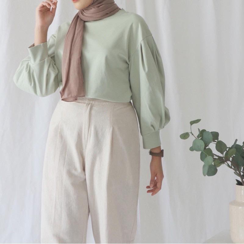 BEFAST - ZEC OOTD Wanita Blus Muslimah MELODY / Sufina Blouse / Blouse Wanita / Blouse Casual