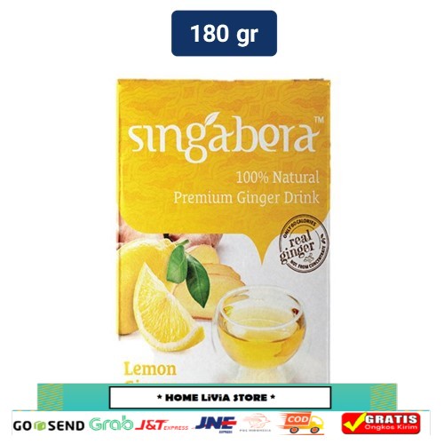

Singabera Premium Ginger Drinks Lemon Ginger 180gr