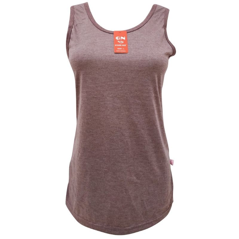 Singlet Golden Nick Tank Top GN Katun-Burgundy
