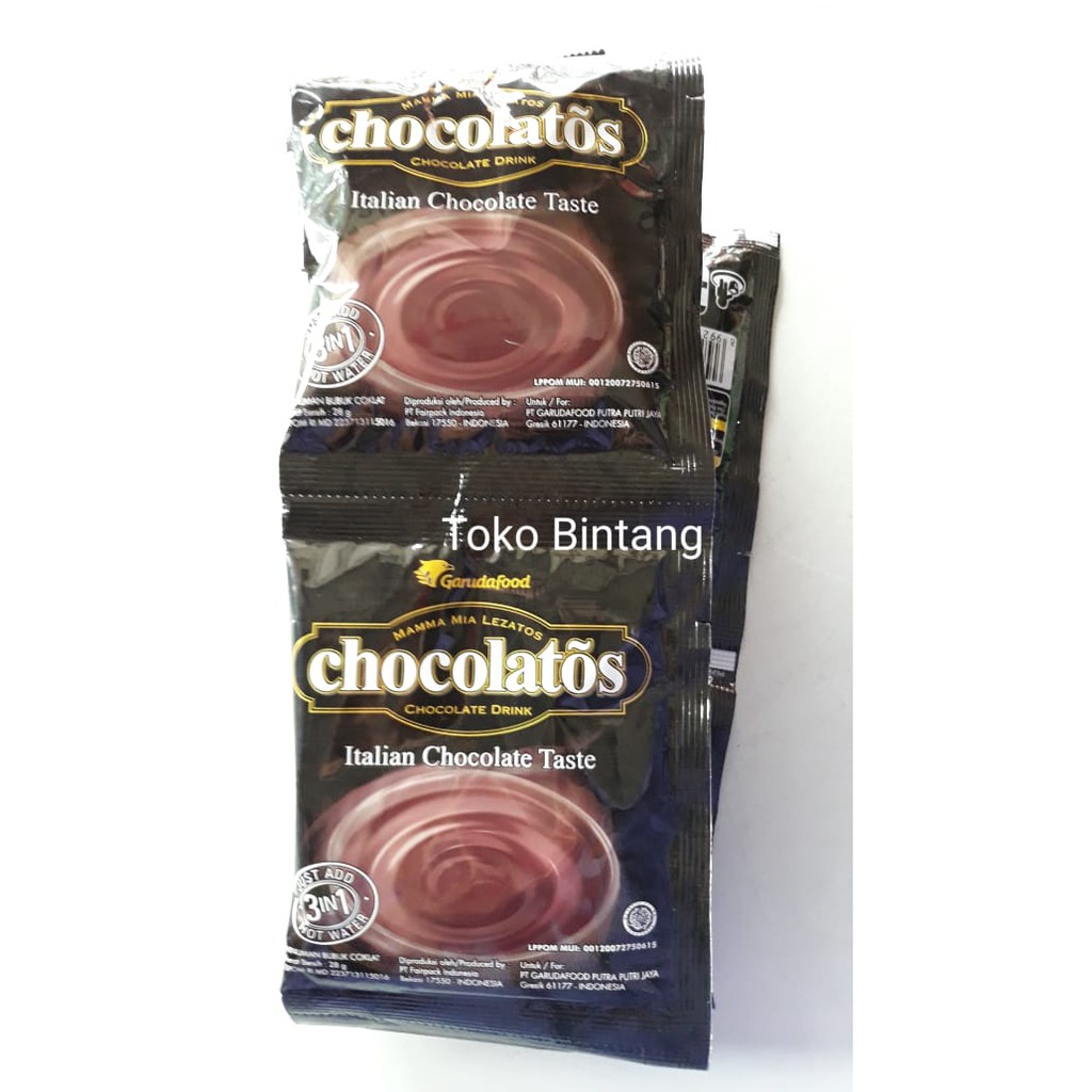 

Chocolatos Chocolate Drink / Minuman Cokelat Chocolatos sachet