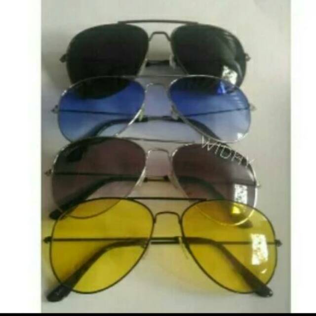 Kacamata Minus BL Aviator lensa warna
