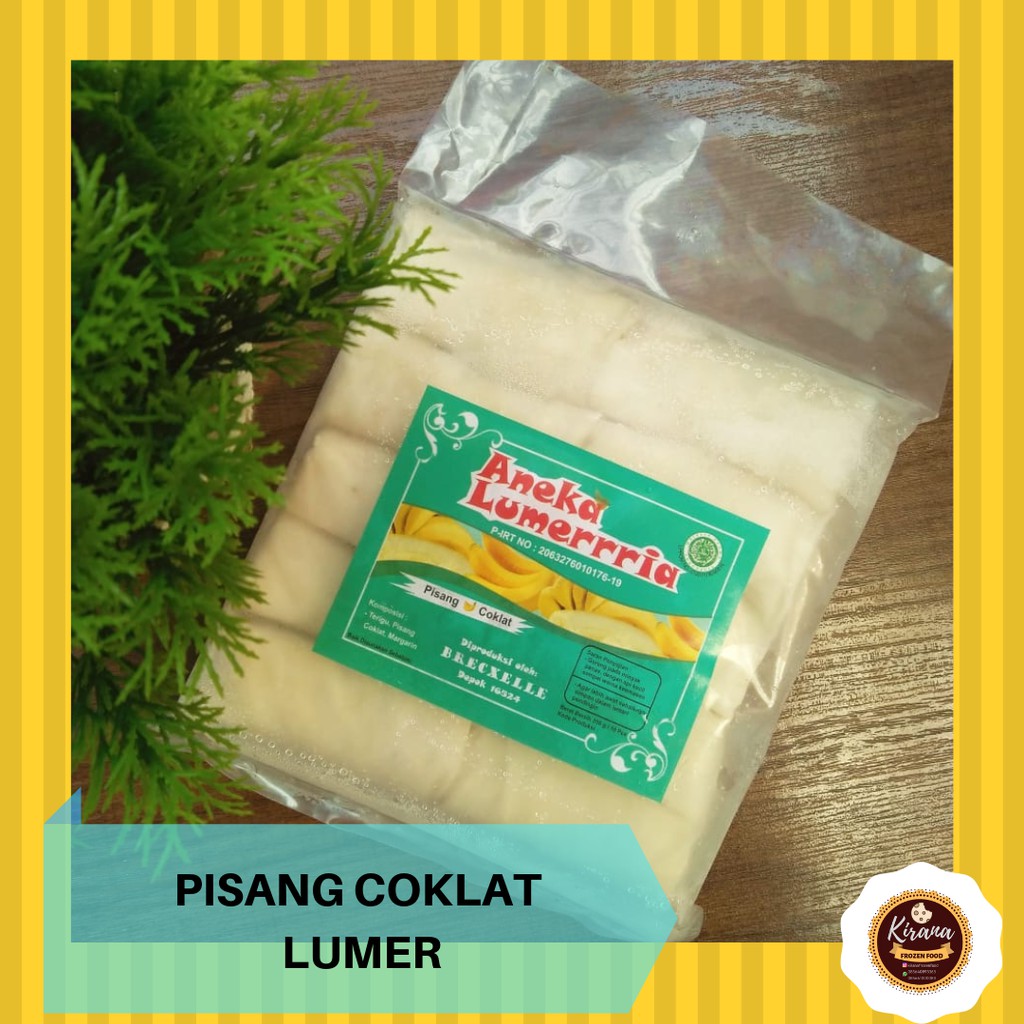 

LUMERIA Pisang coklat lumer 10 pcs