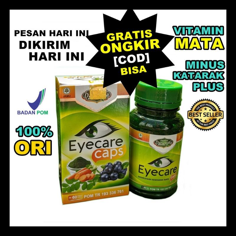 Eyecare Kapsul vitamin mata minus anak dan dewasa 100% ORIGINAL