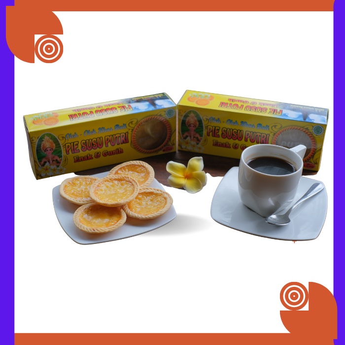 

Pie Susu Putri Rasa Original Susu Asli Enak Oleh Oleh Bali 50 pcs