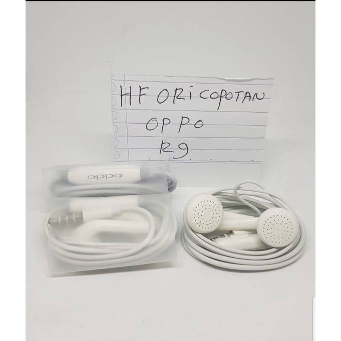 HANDSFREE OPPO R9 ORIGINAL