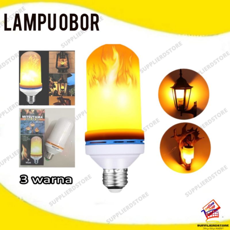 Lampu Bohlam Efek Api - Obor 7W