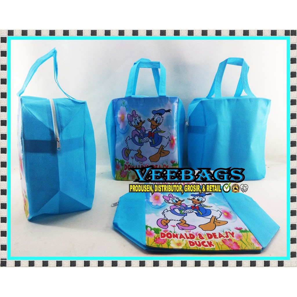 Tas Ultah, Tas Ulang Tahun, Goodie Bag, Perlengkapan Ulang tahun, Tas Ultah Karakter Princes-7