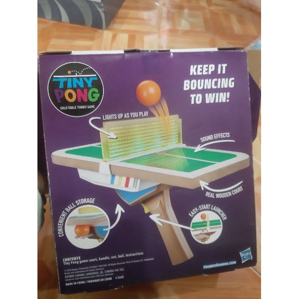 TINY PONG Solo Table Tenis