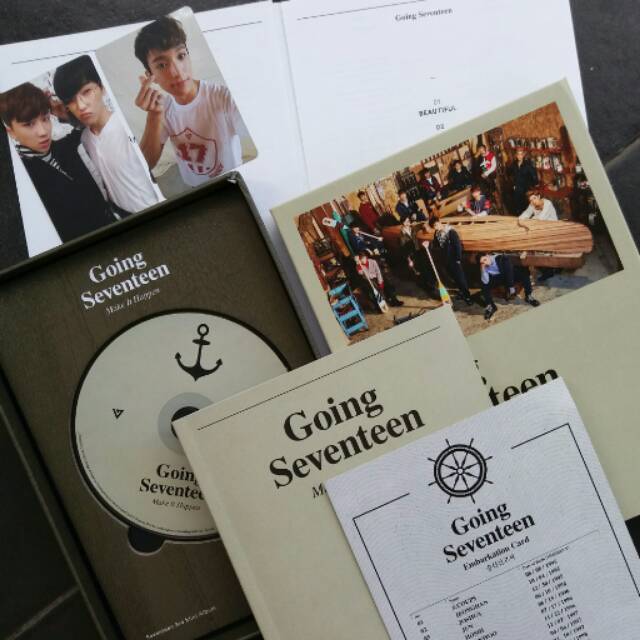 ALBUM Seventeen Going Seventeen / Photocard Seventeen