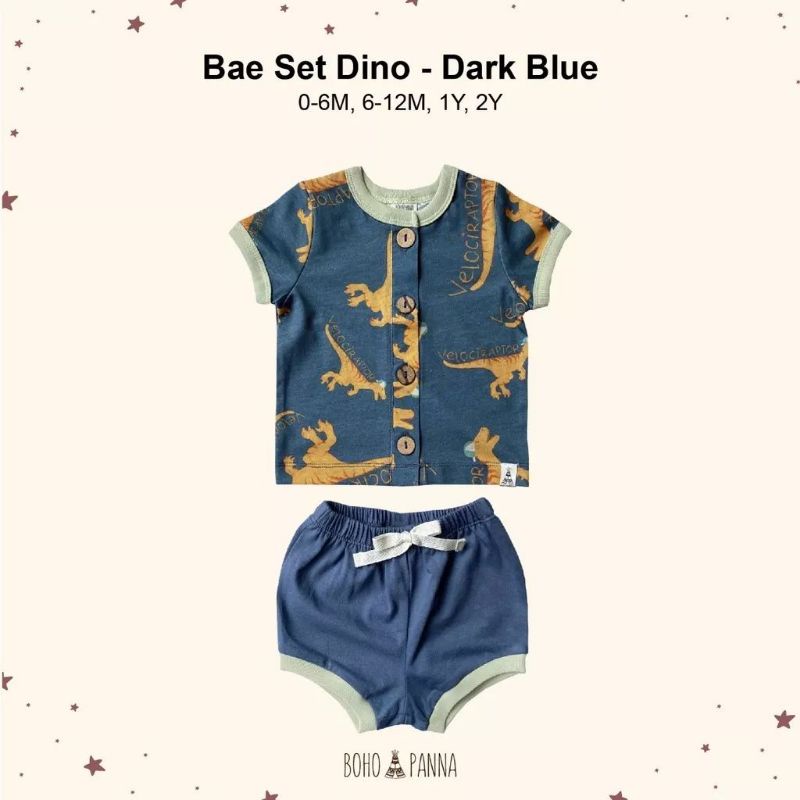 Bohopanna Bae Set Dino 0-24M