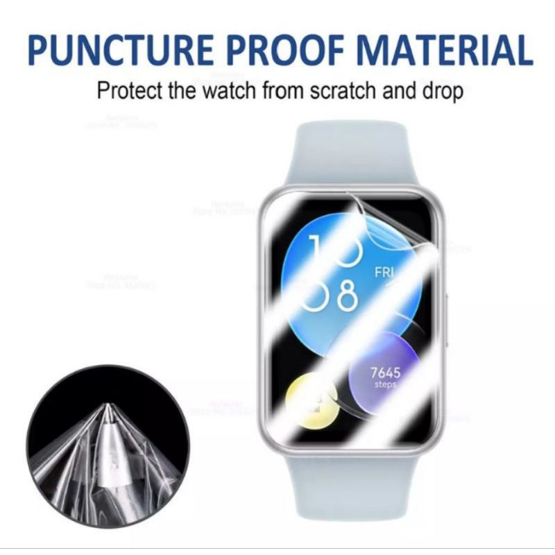 ANTI GORES HUAWEI WATCH FIT 2 2022 HYDROGEL SCREEN GUARD PELINDUNG LCD HUAWEI WATCH FIT 2 2022 HYDROGEL SCREEN GUARD PROTECTOR HUAWEI WATCH FIT 2 2022 SOFT TEMPERED GLASS SMART WATCH HUAWEI WATCH FIT 2 2022 PELINDUNG LAYAR LCD ANTI GORES WATCH FIT 2 2022