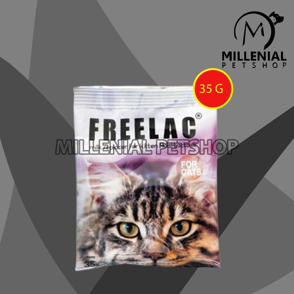 FREELAC MILK Susu Anak Kucing Cat Milk kitten 35gram