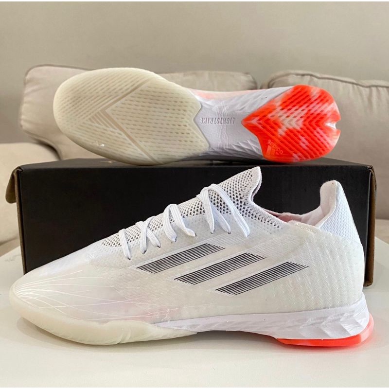 Sepatu Futsal Adidas X Speedflow 1 White Spark IC