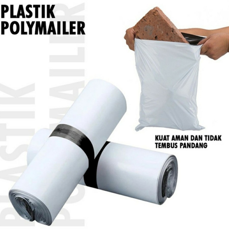 Polymailer Bag Putih 38x52cm