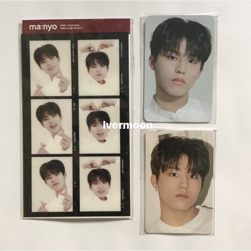 PHOTOCARD MANYO TREASURE EVENT 1, 2, 3 JEONGWOO photostrip