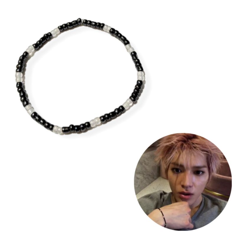 Gelang Kpop Beads Ala Korea Korean Idol Pop Bracelet Elastis