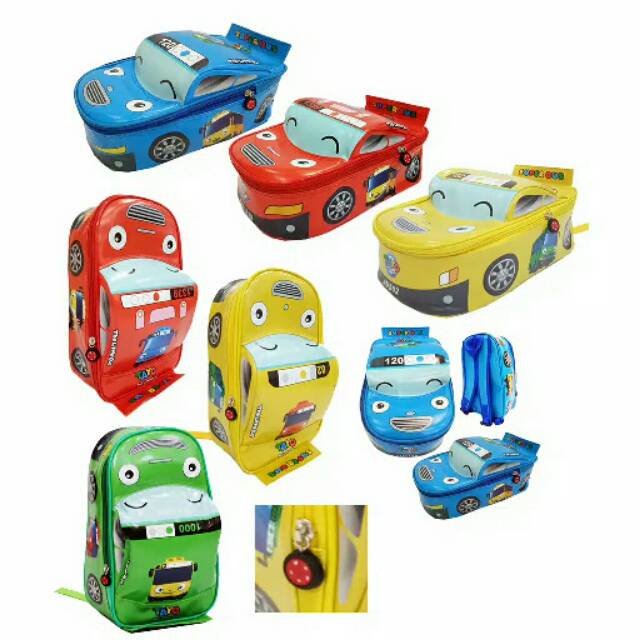 Tas Ransel Anak Paud Mobil Warna Warni Cars