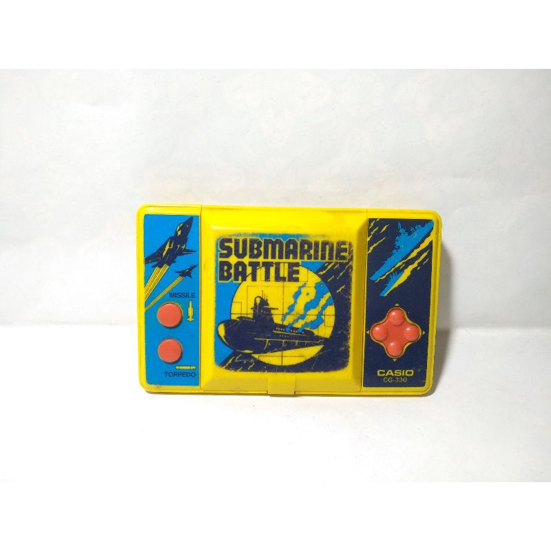 Game Watch Gimbot Gamebot Toy Submarine Battle Casio Kapal Selam Jadul Classic Retro Vintage Lawas