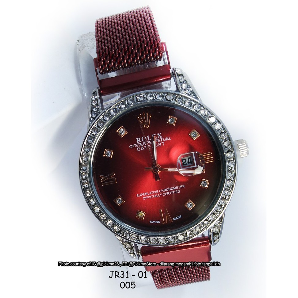 JAM TANGAN WANITA ROLEX JR31-01 5SERI