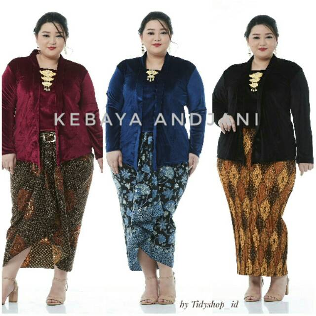 Max Lebar 160cm Jumbo Extra Rok Plisket Rok Batik Kebaya Batik