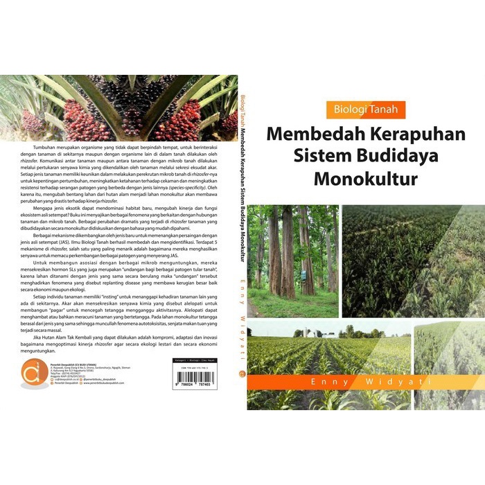 

Buku Biologi Tanah: Membedah Kerapuhan Sistem Budidaya Monokultur - FC