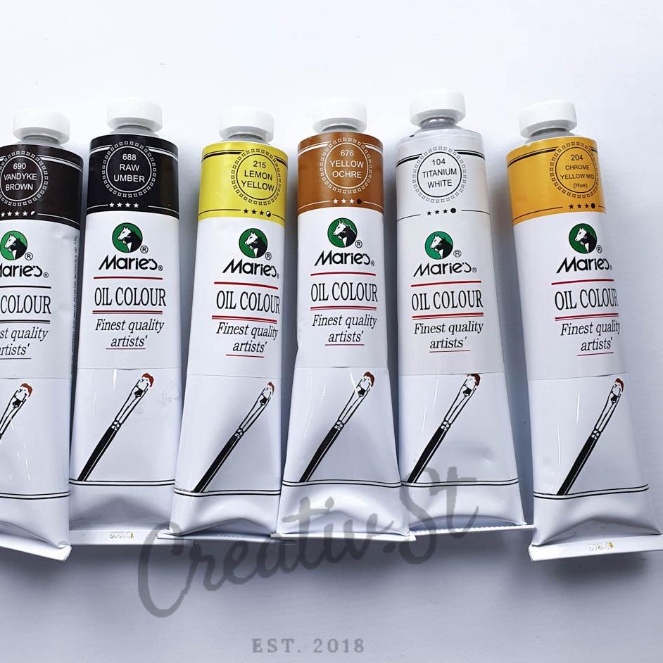 

[PRODUK VWMRV] Maries Cat Minyak Single Color 170 ml Oil Maries Satuan Part 1 S0F