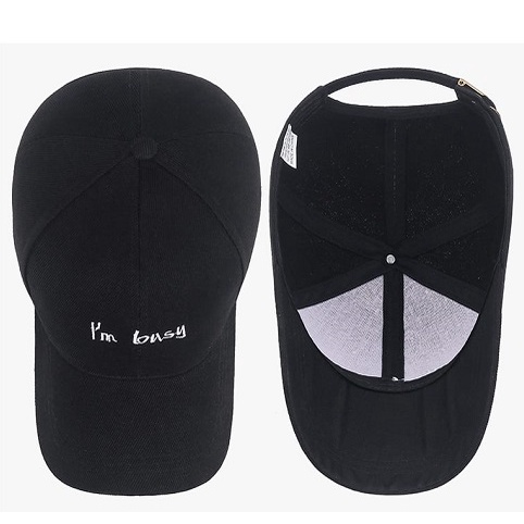 Topi Korea  Trendy Import I am Busy topi baseball Golf