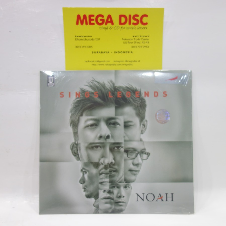 CD Noah - Sings Legends Album Audio Music Indonesia