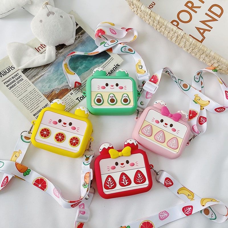 TAS ANAK KARAKTER LUCU/ TAS SELEMPANG ANAK RUBBER JELLY/ TAS MINI FASHION ANAK KARAKTER KARTUN LUCU/ TAS RUBBER JELLY IMPORT