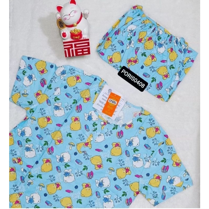 Baju Tidur HOKI &amp; SHEILA CPXXL Katun wanita (Good Day)