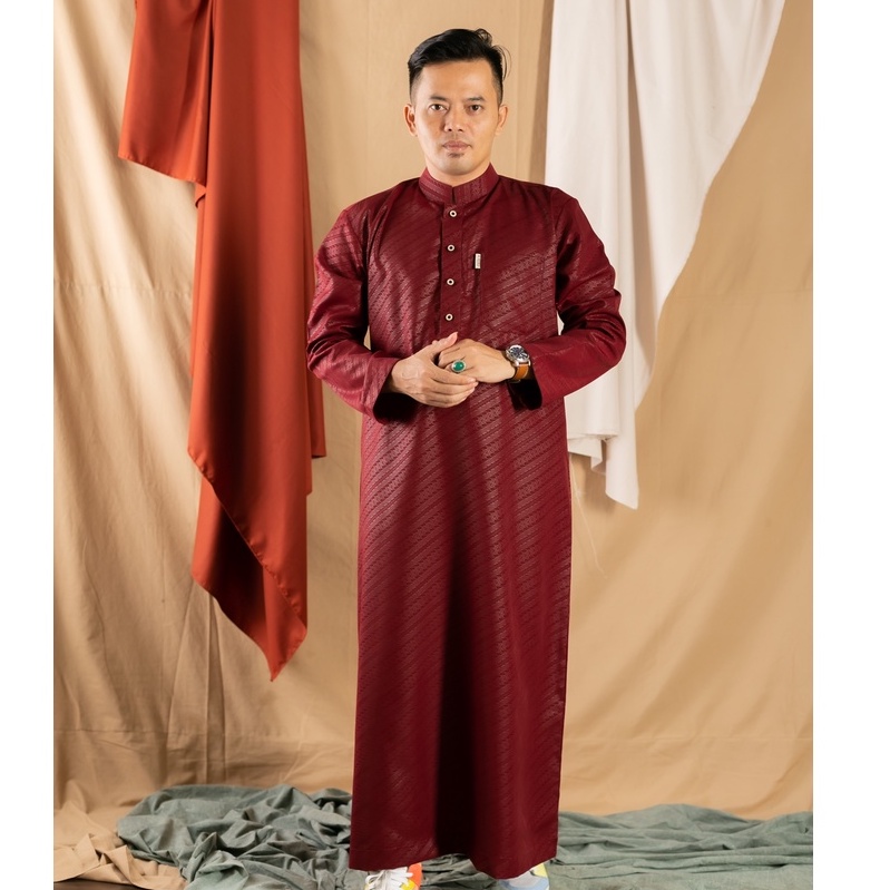 Jubah Pria Gamis Pria  Jubah Jubah Gamis Pria Dewasa   Baju Gamis Pria "Abu Shafa"
