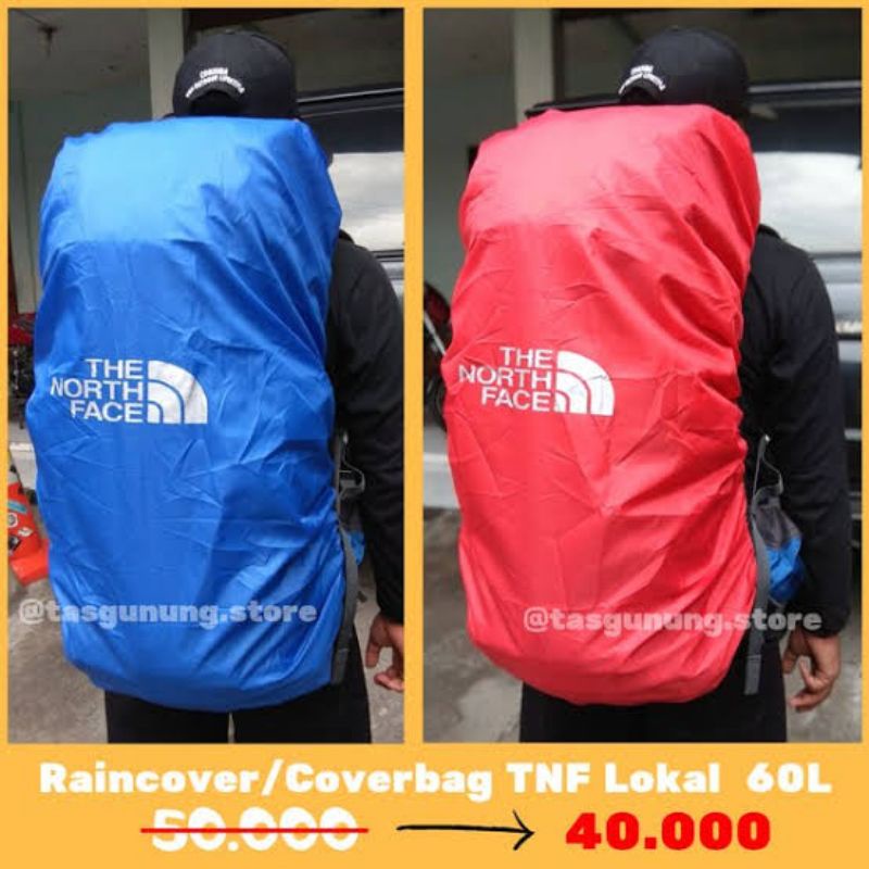 Raincover 50L dan 60L / Bag Cover