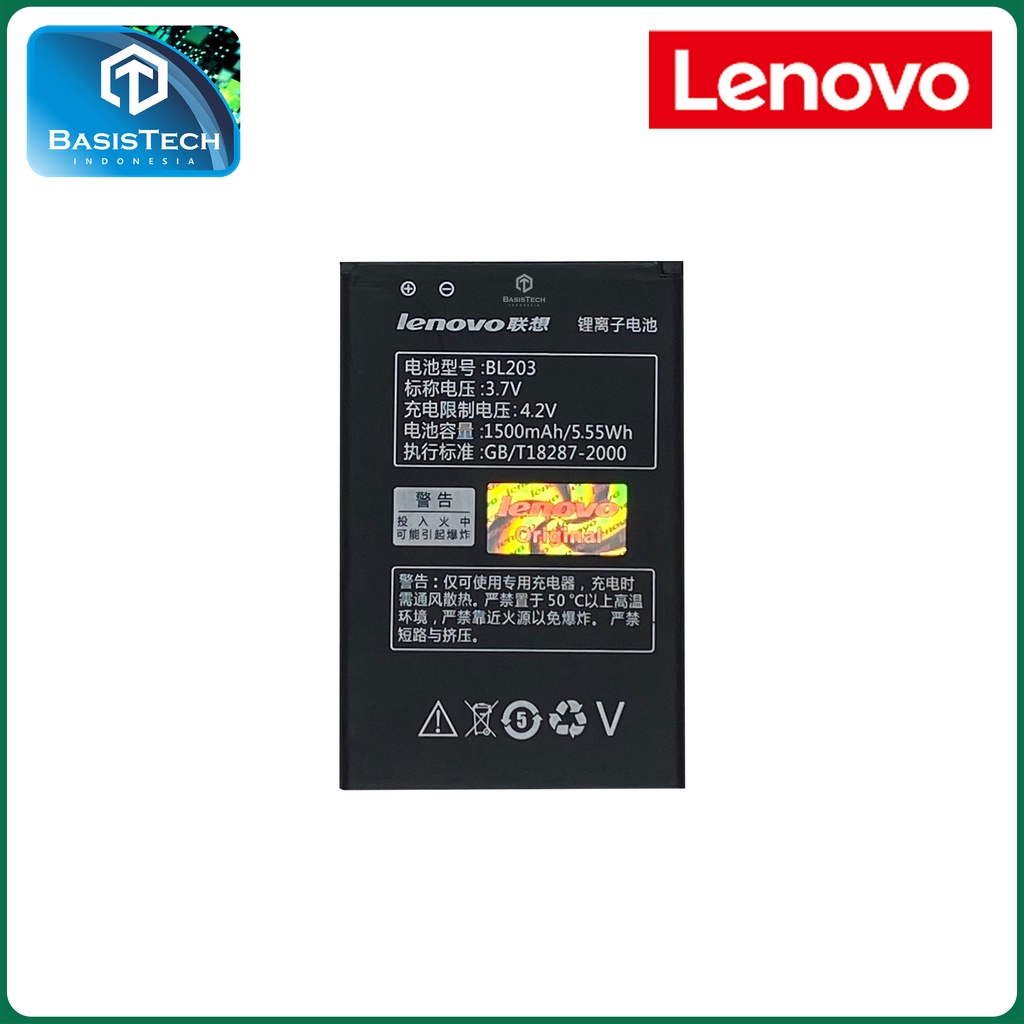 BATERAI LENOVO A316 A365 A369 A369i A278 A278T A398T A66 - BL203 BL214 - ORI