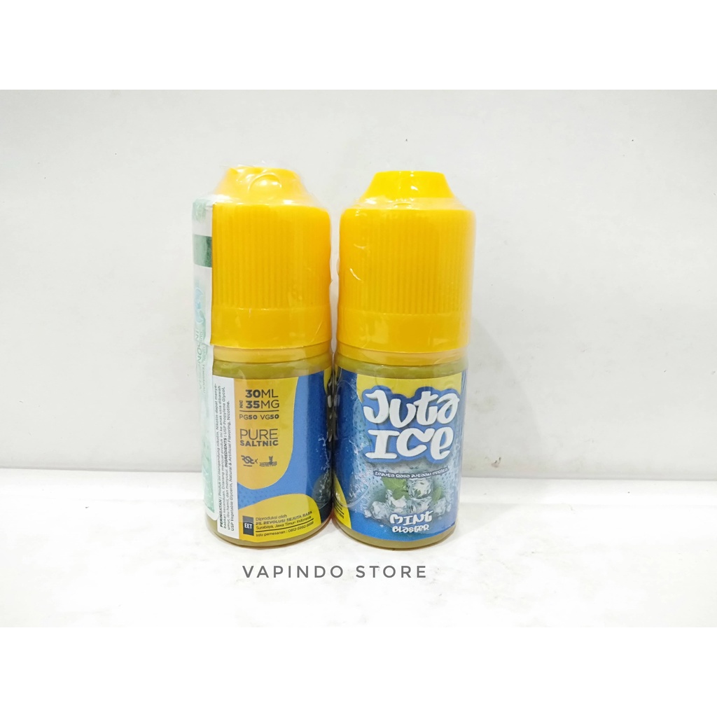 SALT JUTA ICE MINT BLASTER 30ML NIC 35MG SALTNIC BY RSR BREW VAPEBOSS