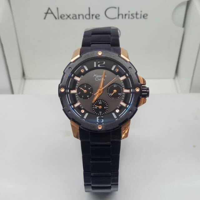 Alexandre Christie AC 6410 BF Multifunction Ladies Stainlees Steel