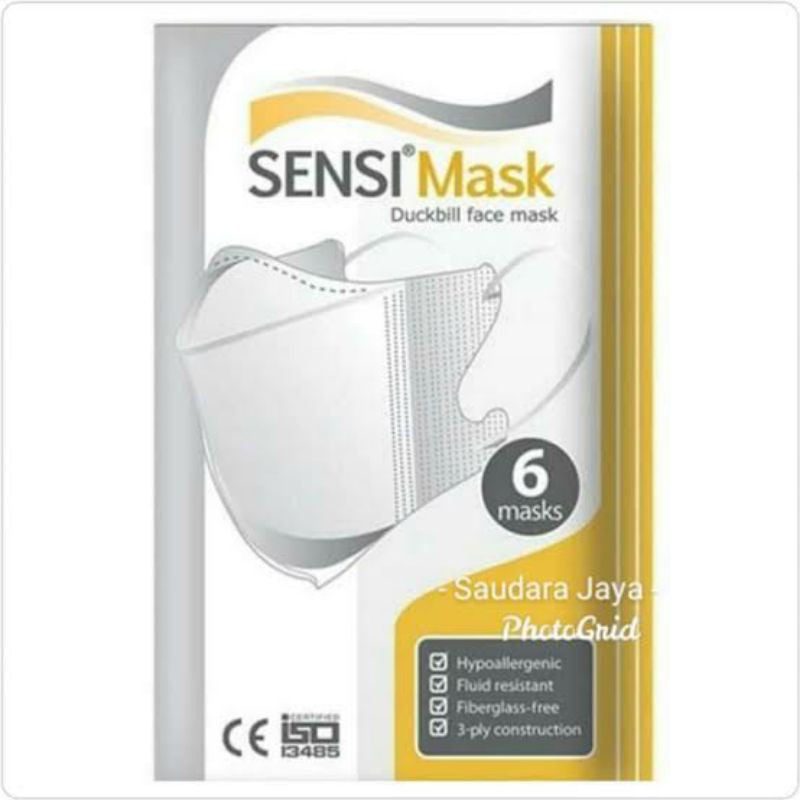 sensi mask duckbill face mask