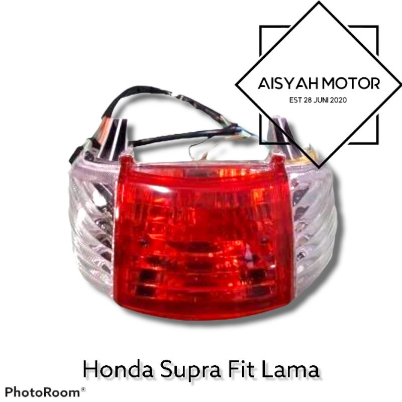 Bodi Halus Dan Lampu Honda Supra Fit Tromol Warna Hitam