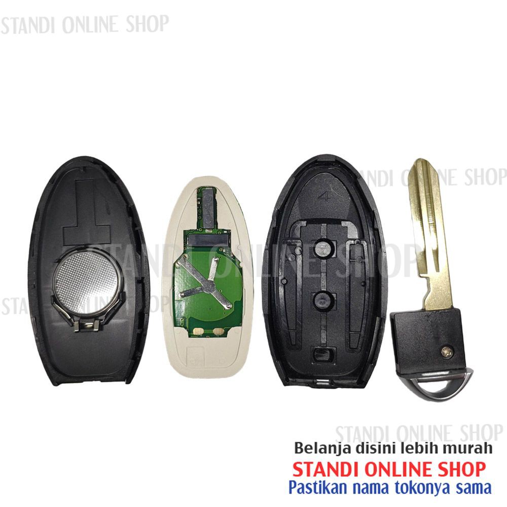 Remote Set Kunci Smart Key Lengkap Nissan XTrail X-Trail T31 Murah