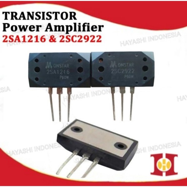 Transistor Power Audio 2SA1216 2SC2922 2SA 1216 2SC2922 Original Japan