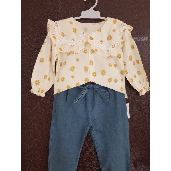 Setelan Import Anak Perempuan / Setelan Anak Perempuan / Set Perempuan Import