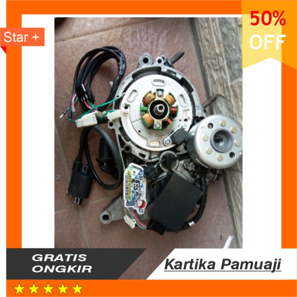 pengapian yz full magnet spul ac lampu cdi koil kabel cup busi pnp rx king s k thailand taiwan