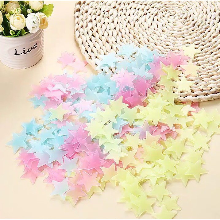 STIKER BINTANG FOSFOR GLOW IN THE DARK Shopee Indonesia STIKER BINTANG FOSFOR GLOW IN THE DARK Shopee Indonesia