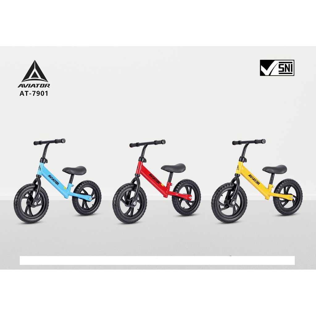 Push Bike anak Balance Bike Aviator At 7901